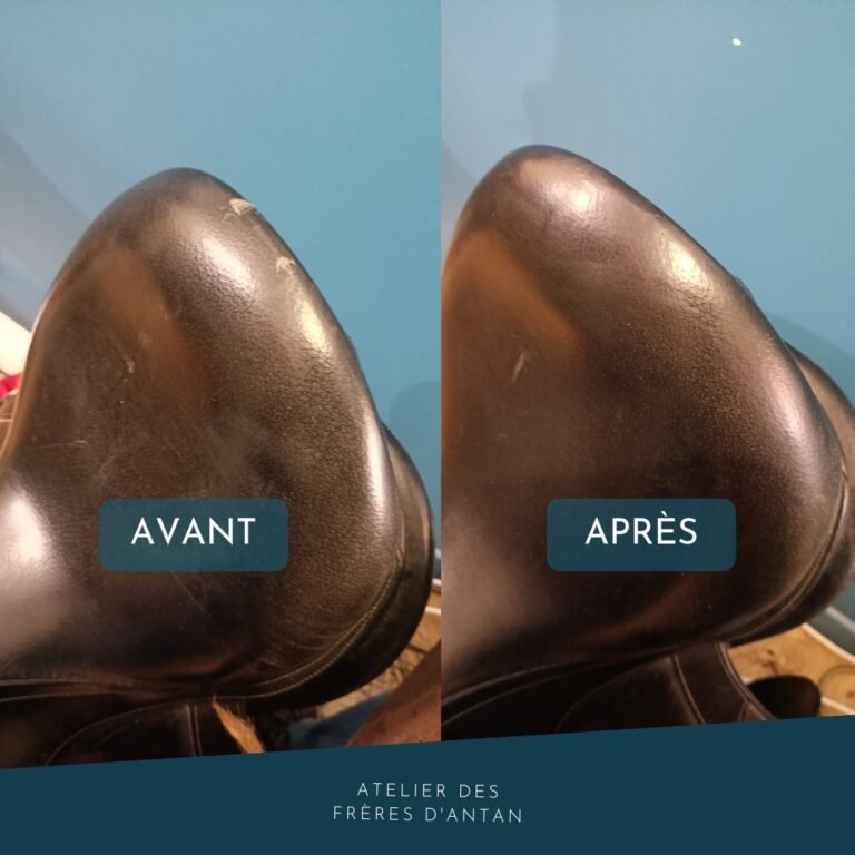 Restauration d'une selle